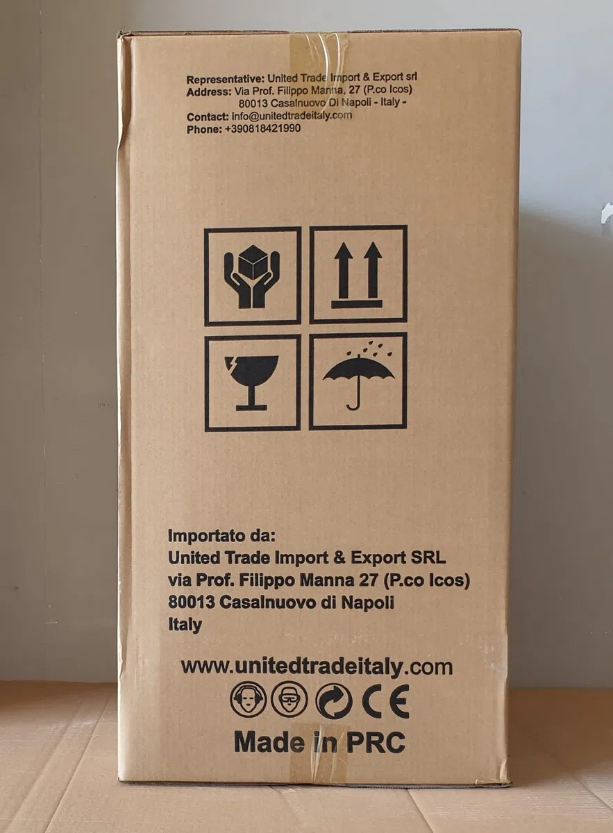 ATOMIZZATORE, NEBULIZZATORE, IRRORATORE,SPRUZZATORE, SANIFICATORE, TURBO 20 Litri a Scoppio 42 CC. lavora in verticale UNITED TRADE + OMAGGIO CUFFIE PROTETTIVE