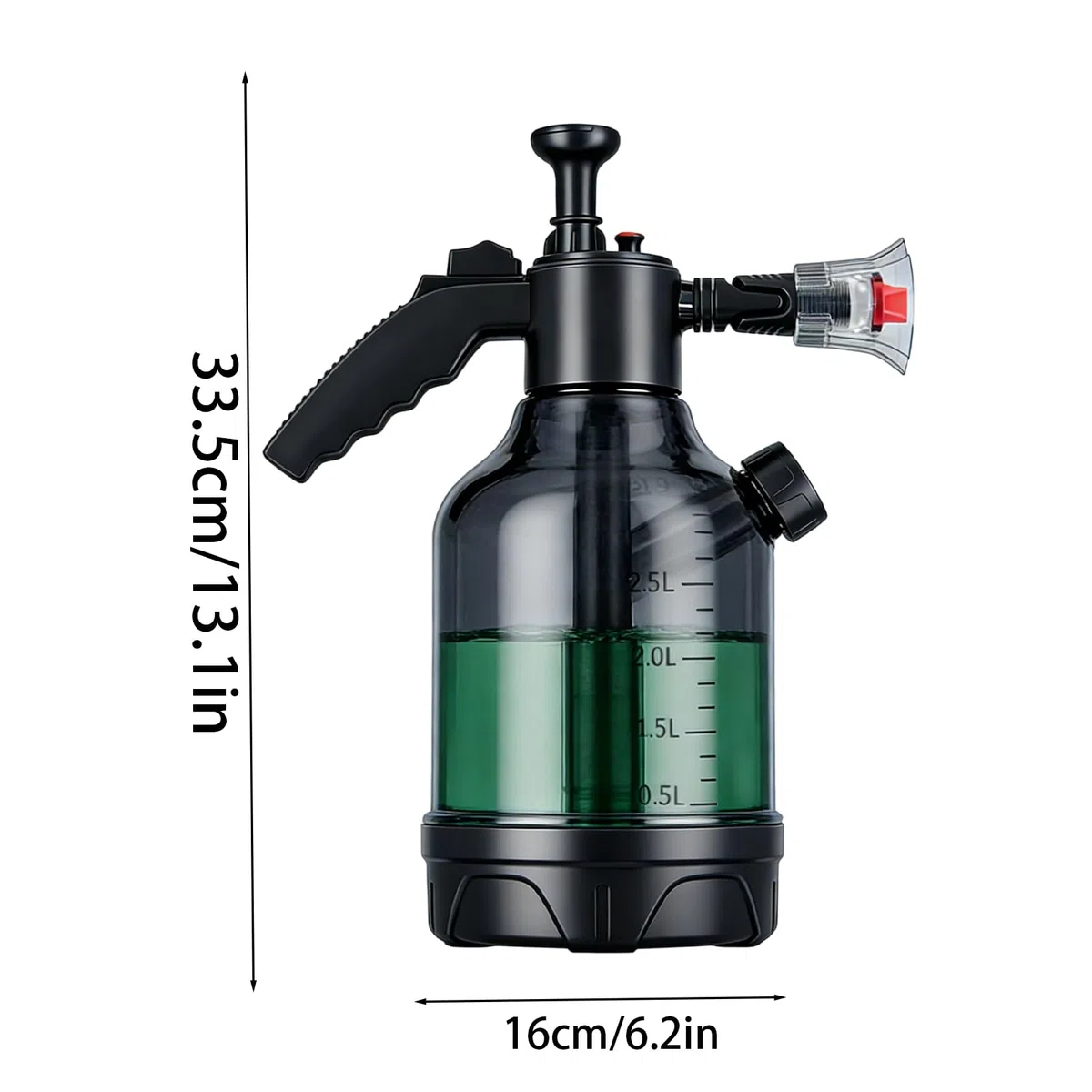Schiumatore per Auto - Lavaggio a Mano con Schiumogeno | Sprayer Schiuma Regolabile | per Auto Camion Giardino Cortile