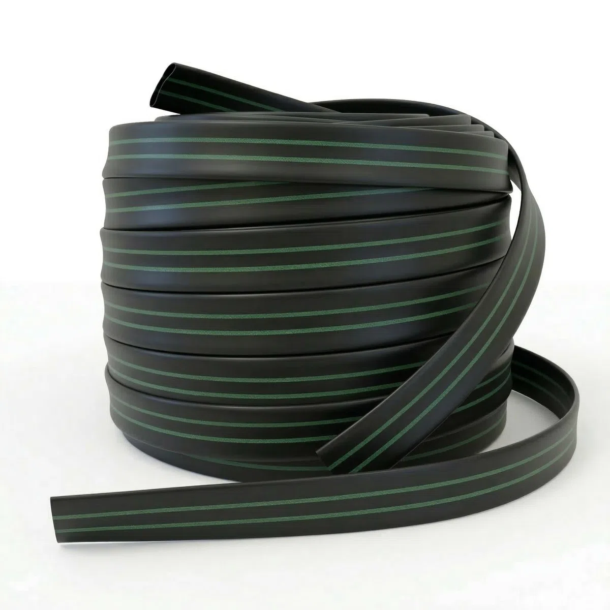 MAKA Manichetta Gocciolante Irrigazione 2 Litri/Ora Striscia Tape Tubo Acqua 16mm Piatto Forato per Irrigare a Goccia Orto Bobina Diverse Misure Resistente UV e Gelo (100 metri, Passo 30)